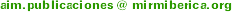 email publicaciones AIM